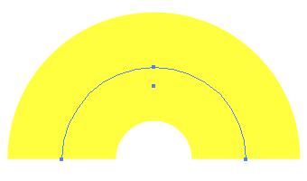 Illustrator Tips 扇 パス削除