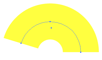 Illustrator Tips 扇 パス削除