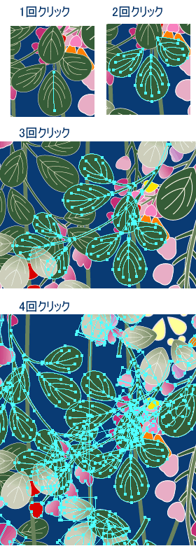 Illustrator　グループ選択ツール