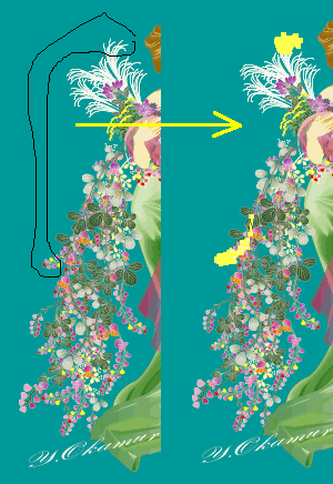Illustrator　投げ縄ツール