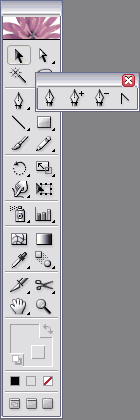 Illustrator　ツールボックス　ペンツール