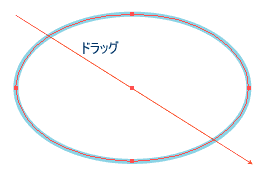 Illustrator　楕円ツール
