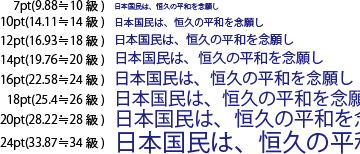 ポイント、級